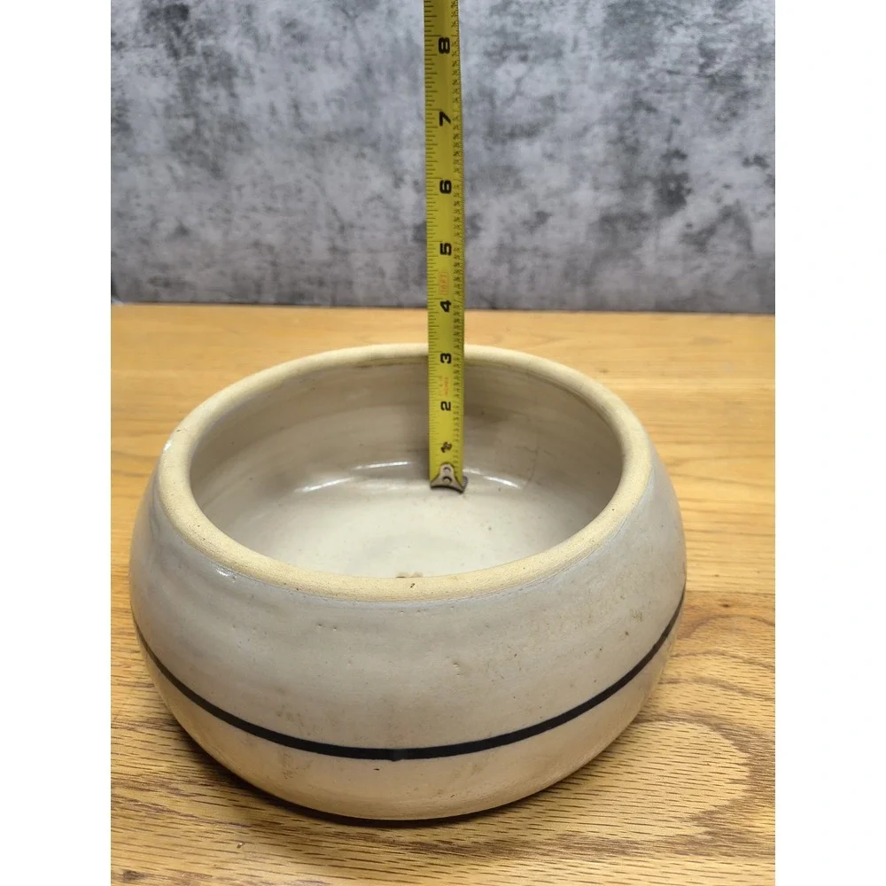 Vintage P.R. Storie Pottery MARSHALL TEXAS Bowl Planter 1980s - Picture 8 of 8
